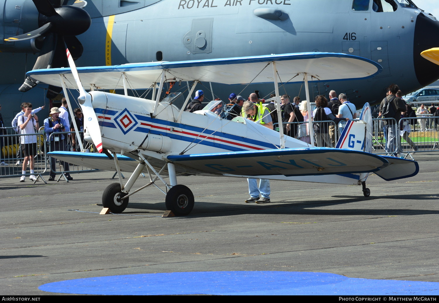 Aircraft Photo of G-AYIJ | Stampe-Vertongen SV-4B | AirHistory.net #713915