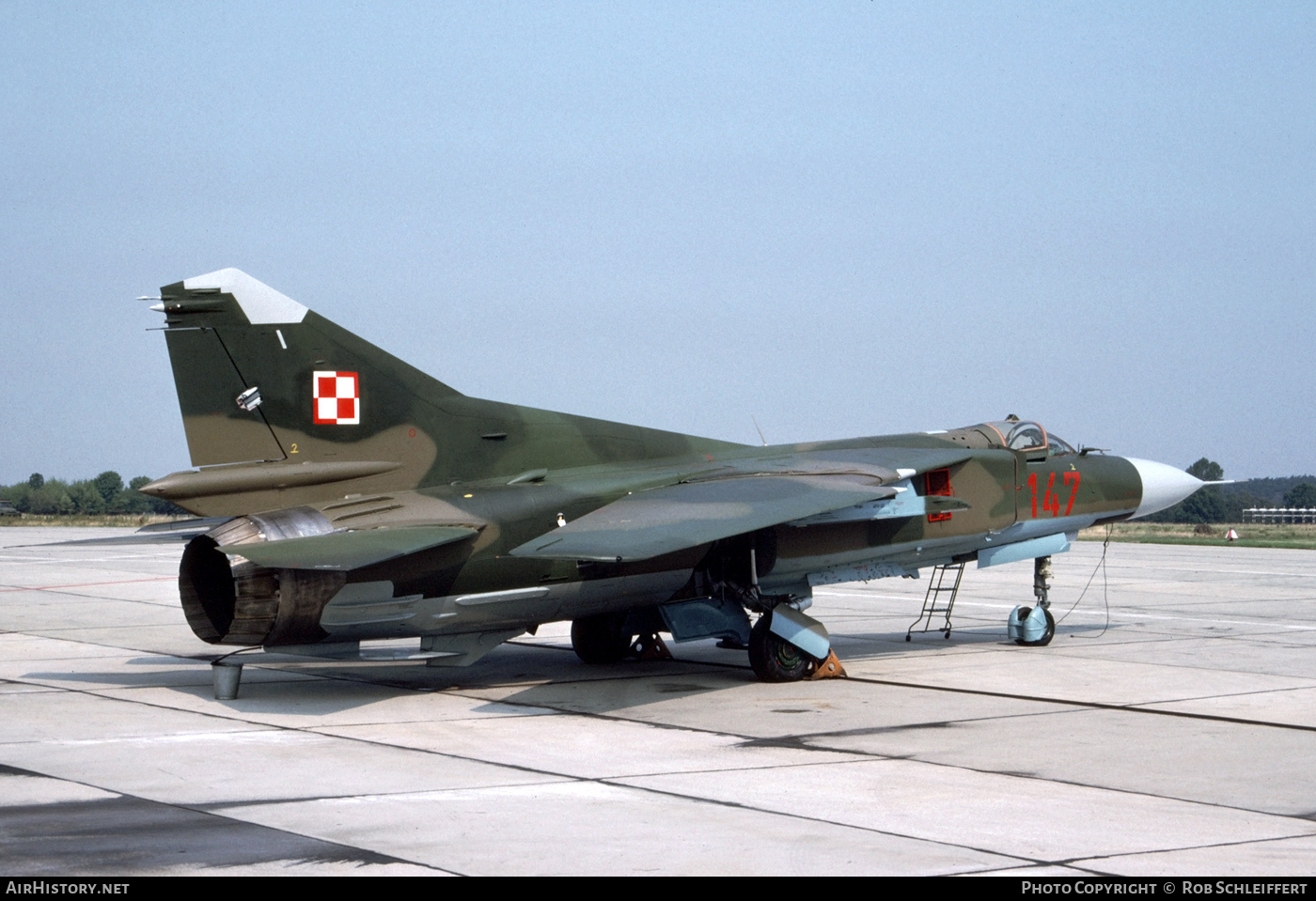 Aircraft Photo of 147 | Mikoyan-Gurevich MiG-23MF | Poland - Air Force | AirHistory.net #713922
