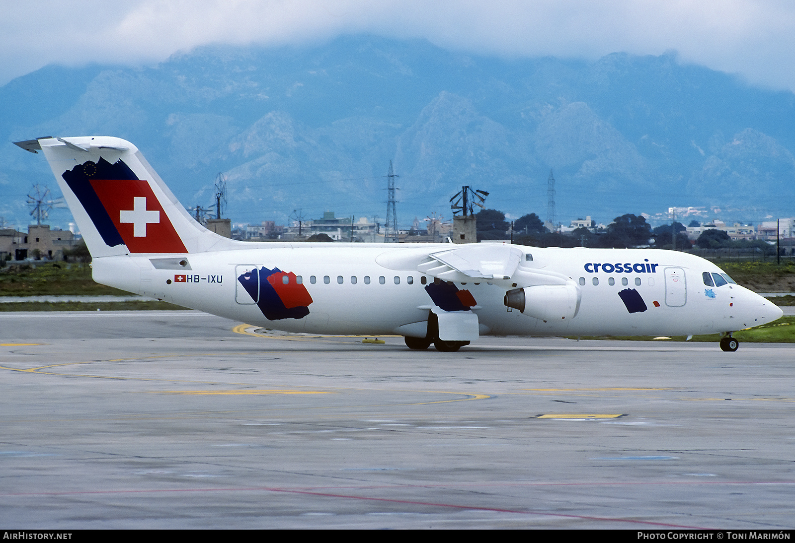 Aircraft Photo of HB-IXU | British Aerospace Avro 146-RJ100 | Crossair | AirHistory.net #713926