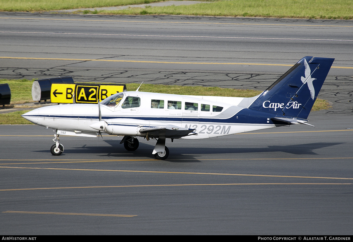 Aircraft Photo of N3292M | Cessna 402C Businessliner-II | Cape Air | AirHistory.net #713937