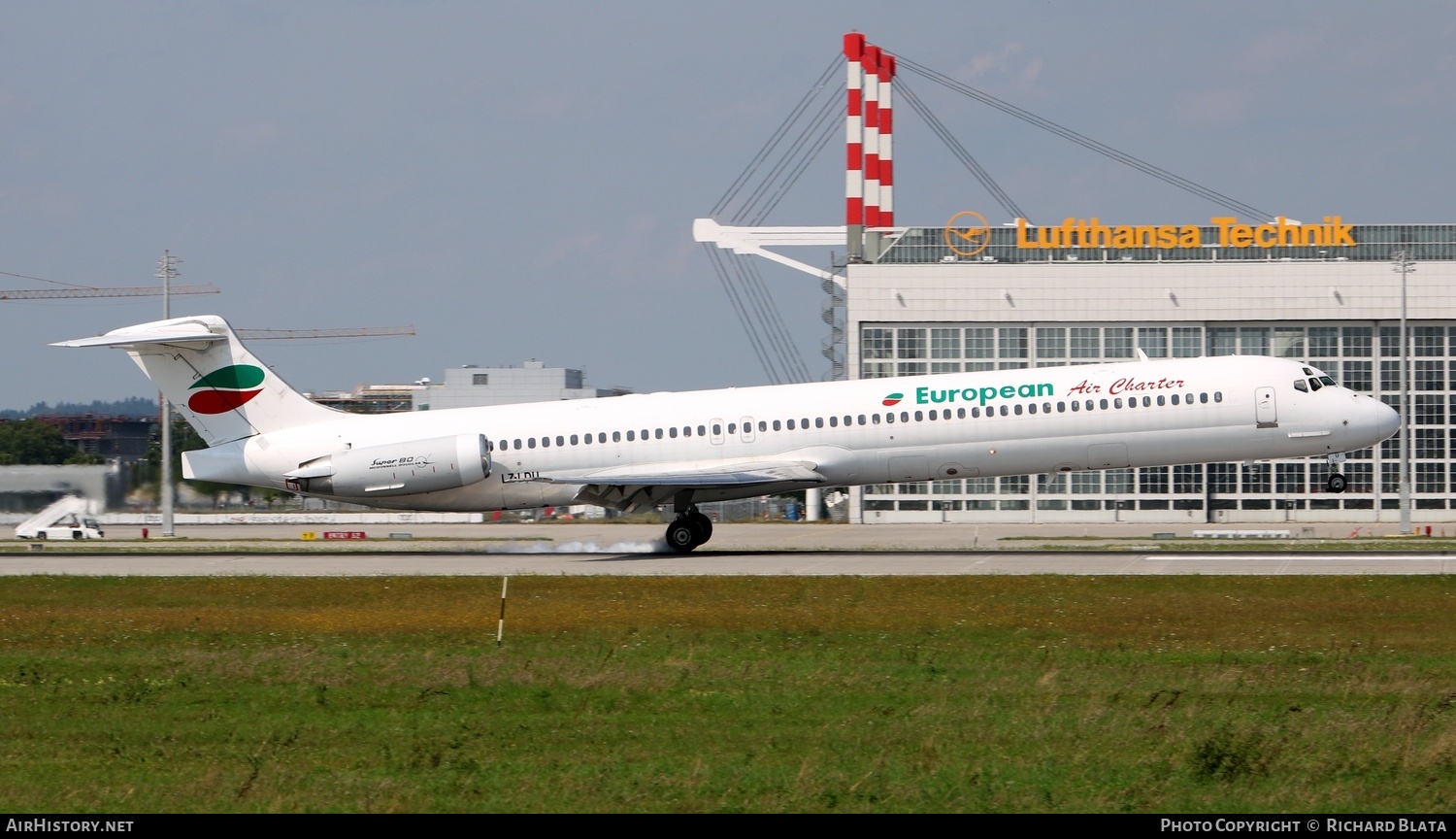 Aircraft Photo of LZ-LDU | McDonnell Douglas MD-82 (DC-9-82) | European Air Charter | AirHistory.net #713968
