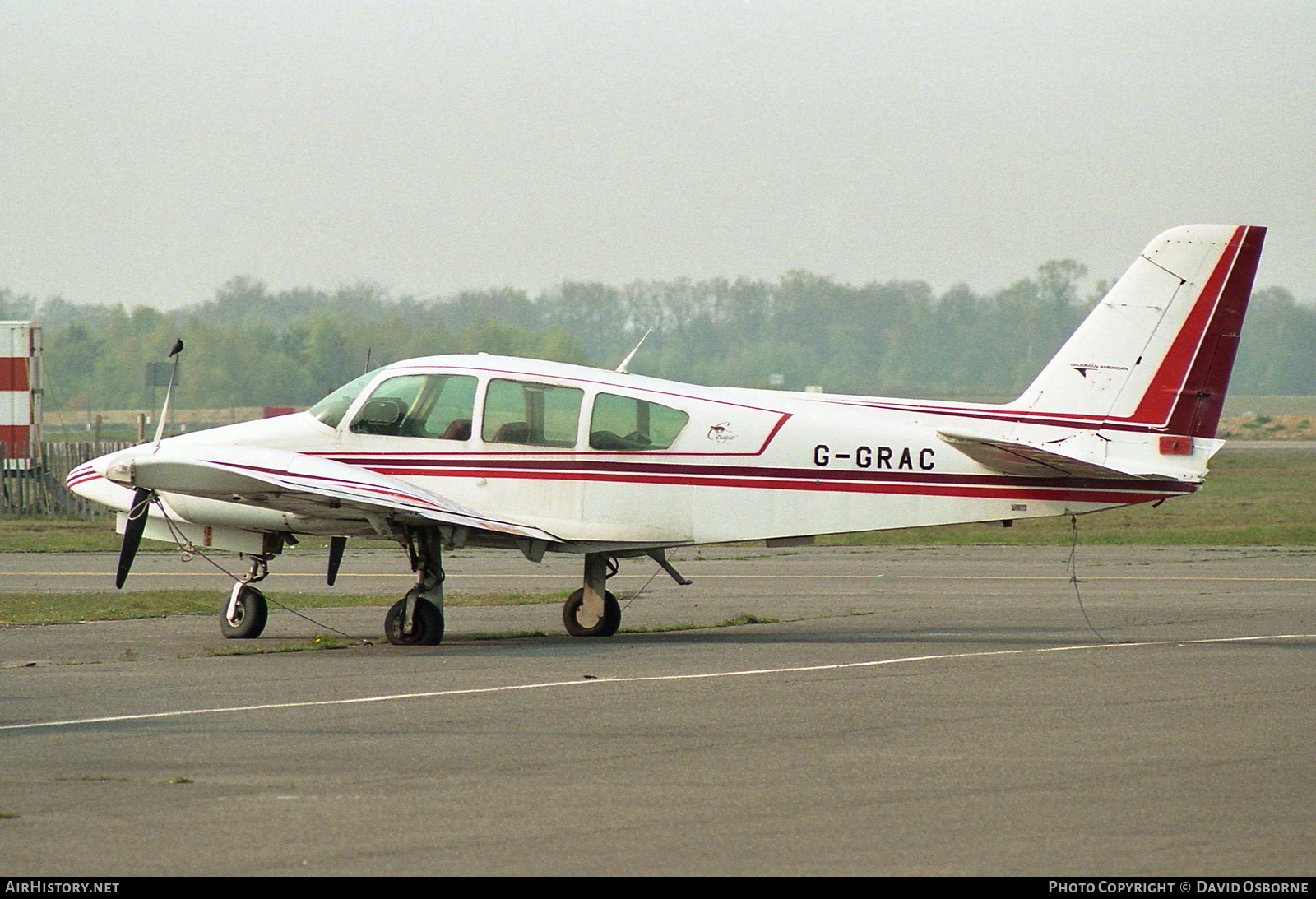 Aircraft Photo of G-GRAC | Grumman American GA-7 Cougar | AirHistory.net #713976