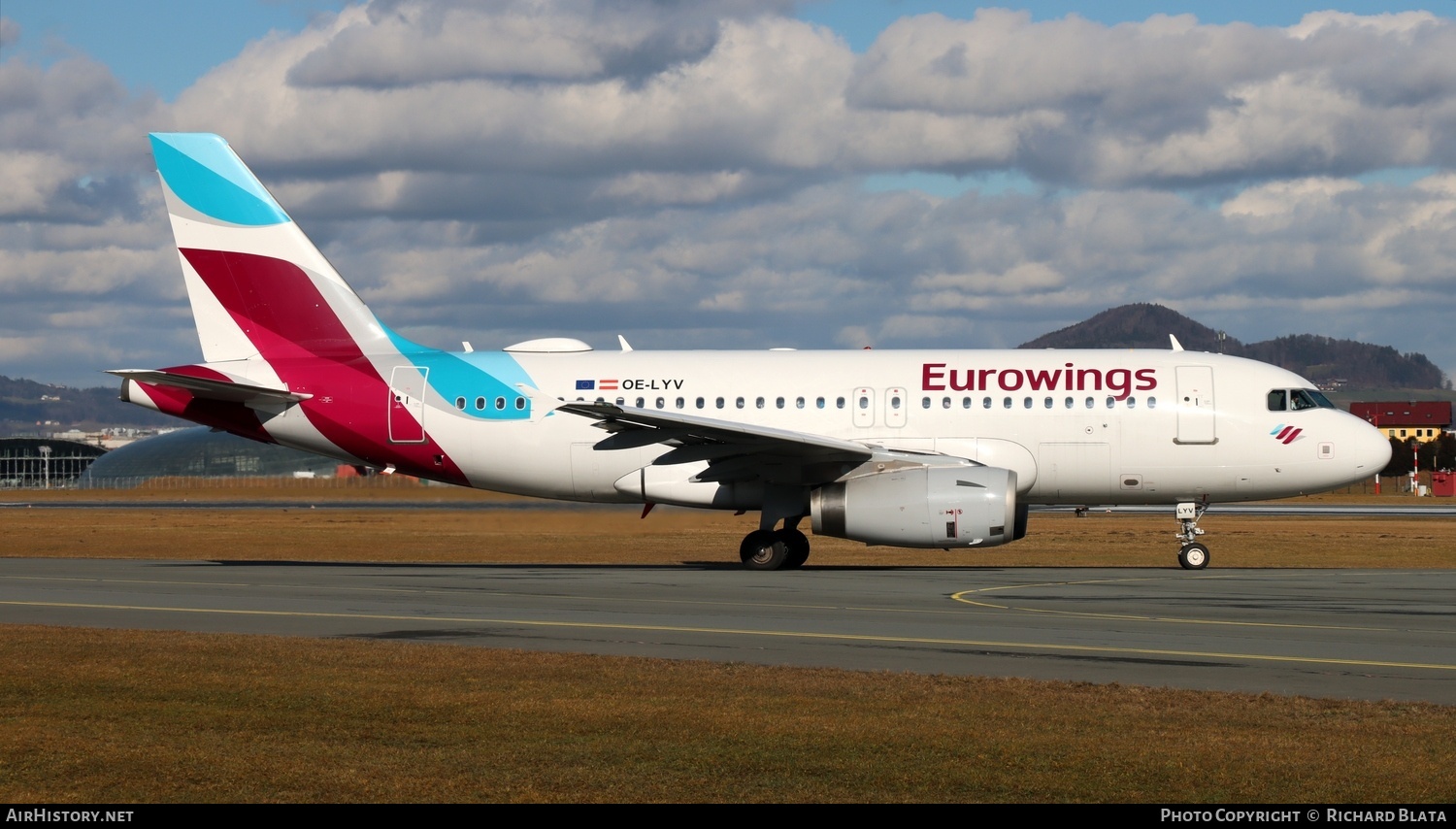 Aircraft Photo of OE-LYV | Airbus A319-132 | Eurowings | AirHistory.net #713978