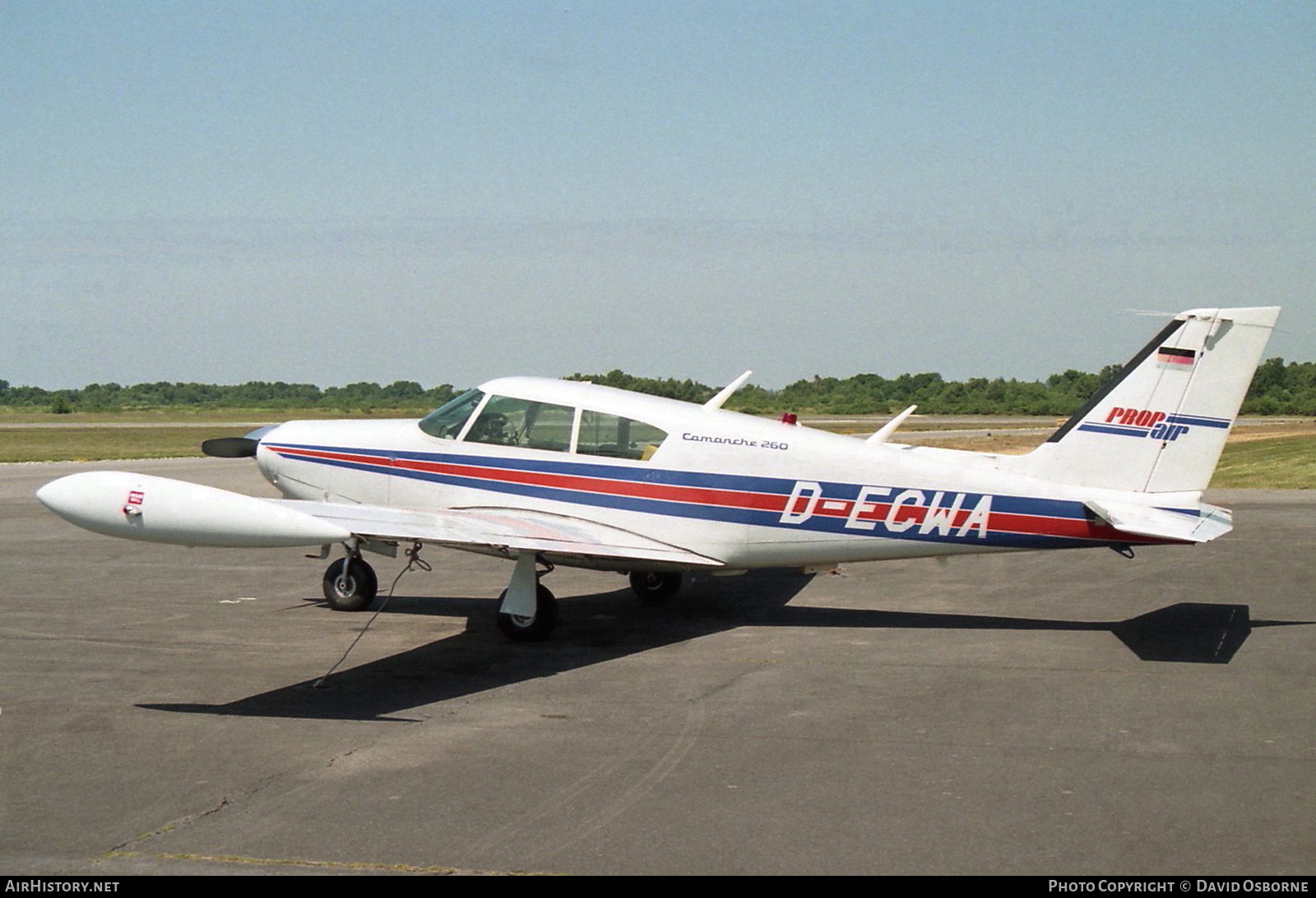 Aircraft Photo of D-ECWA | Piper PA-24-260 Comanche | Propair | AirHistory.net #714007
