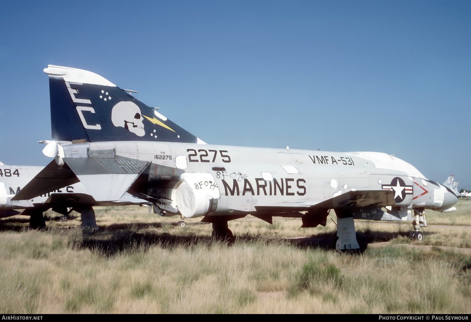 Aircraft Photo of 152275 / 2275 | McDonnell F-4N Phantom II | USA - Marines | AirHistory.net #714010