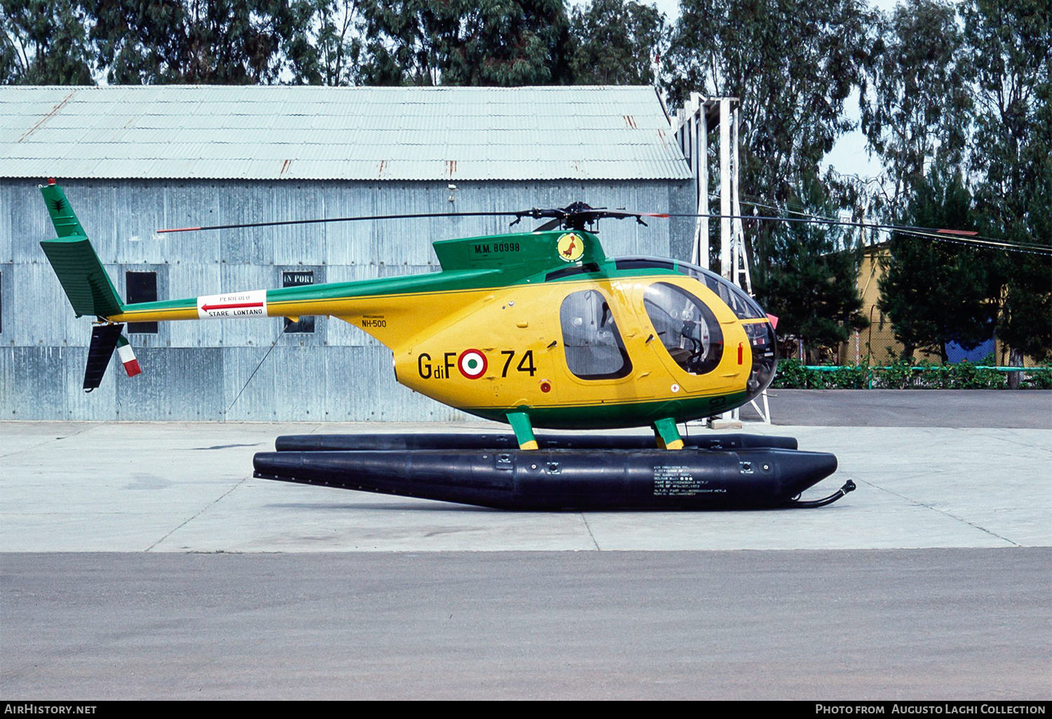 Aircraft Photo of MM80998 | Bredanardi-Hughes NH-500MC | Italy - Guardia di Finanza | AirHistory.net #714011
