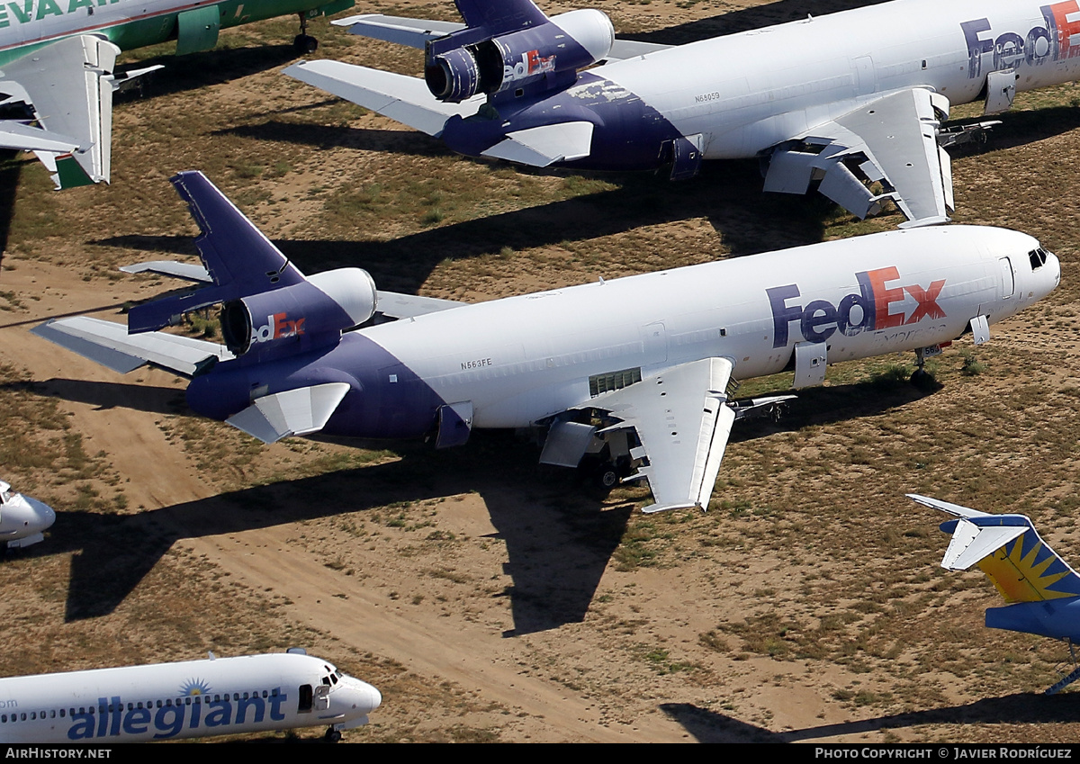 Aircraft Photo of N563FE | Boeing MD-10-10F | FedEx Express - Federal Express | AirHistory.net #714023