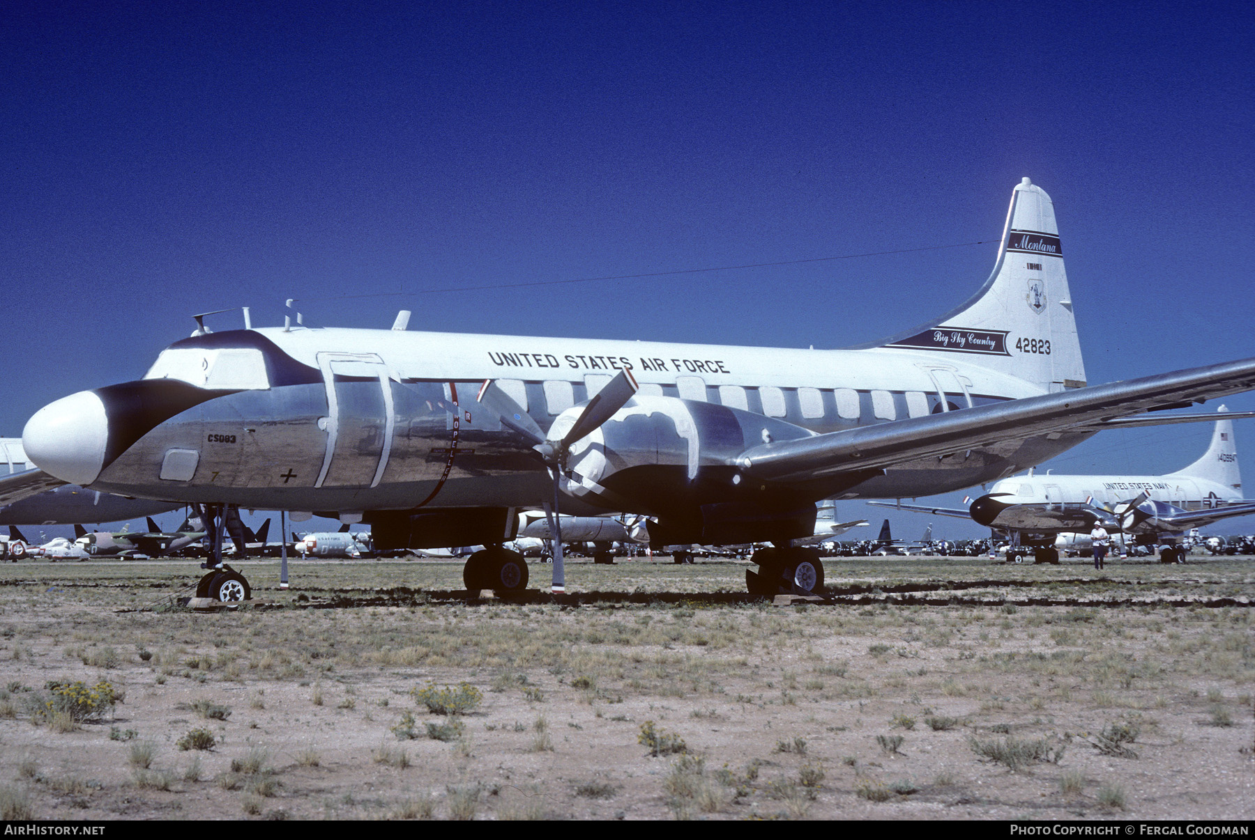 Aircraft Photo of 54-2823 / 42823 | Convair VC-131D | USA - Air Force | AirHistory.net #714033