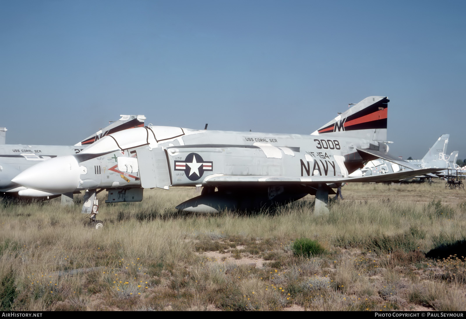 Aircraft Photo of 153008 / 3008 | McDonnell F-4N Phantom II | USA - Navy | AirHistory.net #714037