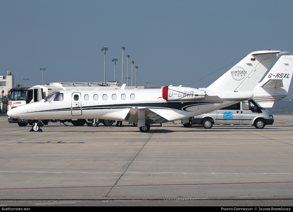 Aircraft Photo of D-CWIR | Cessna 525C CitationJet CJ4 | Wirtgen Group | AirHistory.net #714040