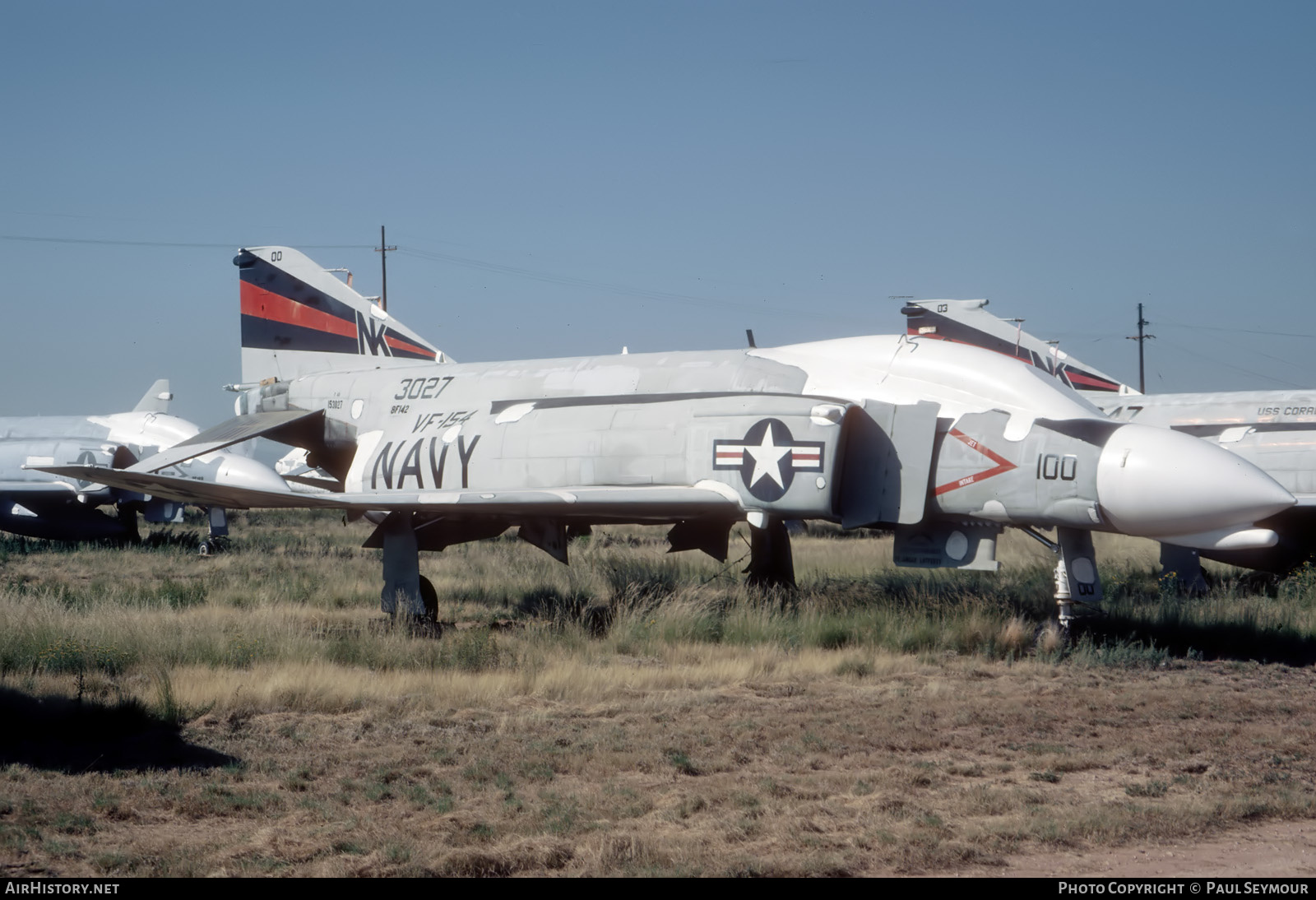 Aircraft Photo of 153027 / 3027 | McDonnell F-4N Phantom II | USA - Navy | AirHistory.net #714047