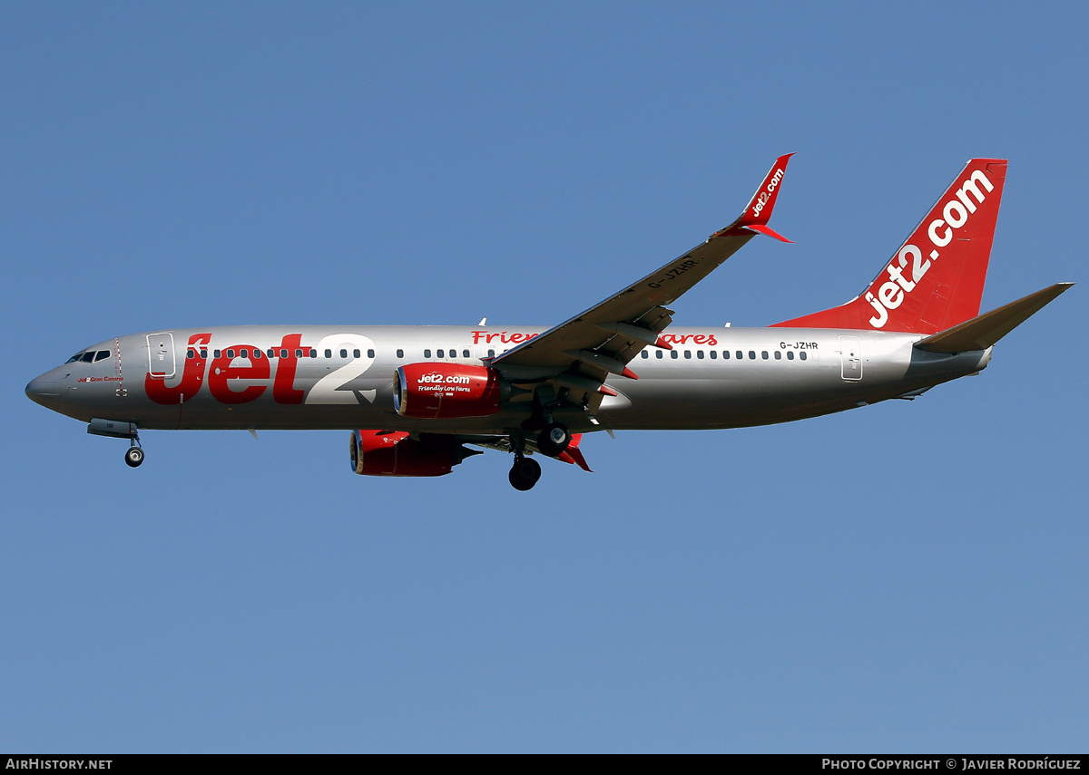 Aircraft Photo of G-JZHR | Boeing 737-800 | Jet2 | AirHistory.net #714052