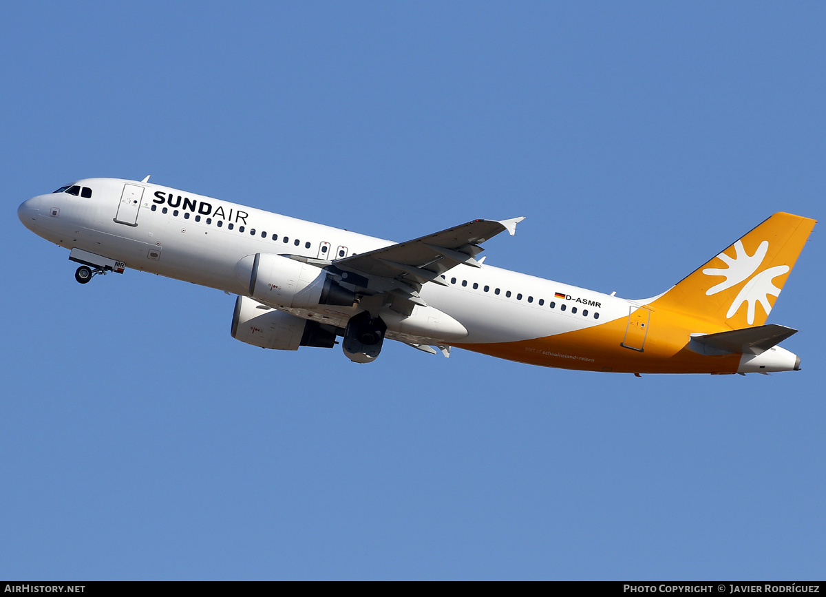 Aircraft Photo of D-ASMR | Airbus A320-214 | Sundair | AirHistory.net #714058
