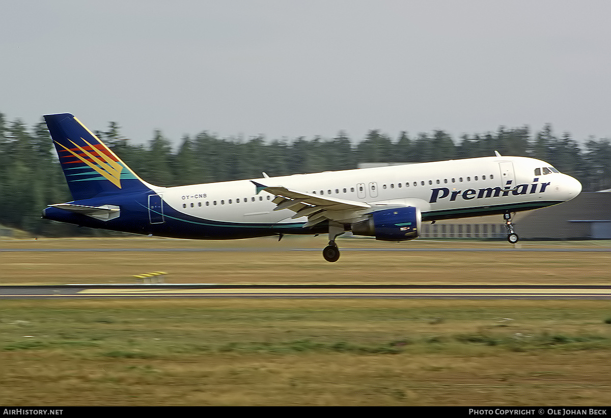 Aircraft Photo of OY-CNB | Airbus A320-211 | Premiair | AirHistory.net #714070