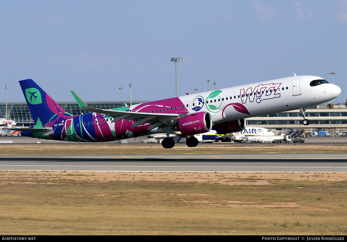 Aircraft Photo of 9H-WNM | Airbus A321-271NX | Wizz Air | AirHistory.net #714076