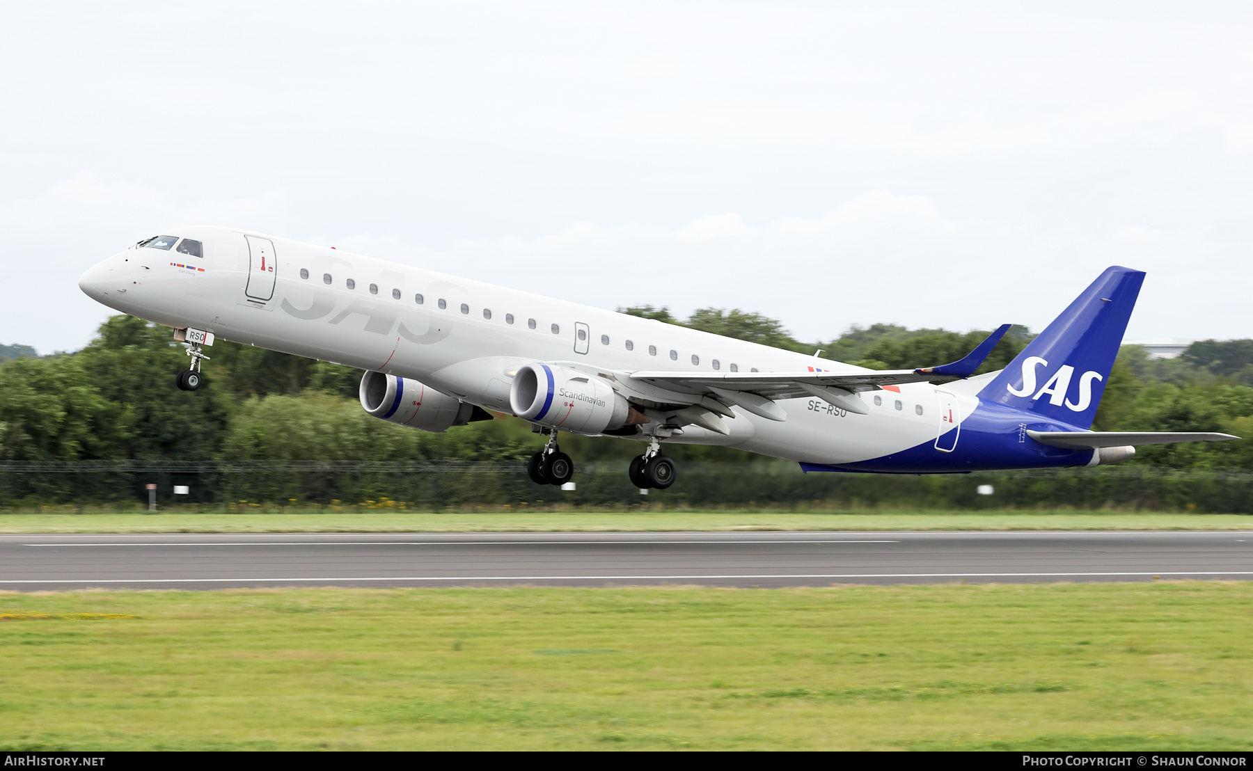 Aircraft Photo of SE-RSO | Embraer 195LR (ERJ-190-200LR) | Scandinavian Airlines - SAS | AirHistory.net #714079