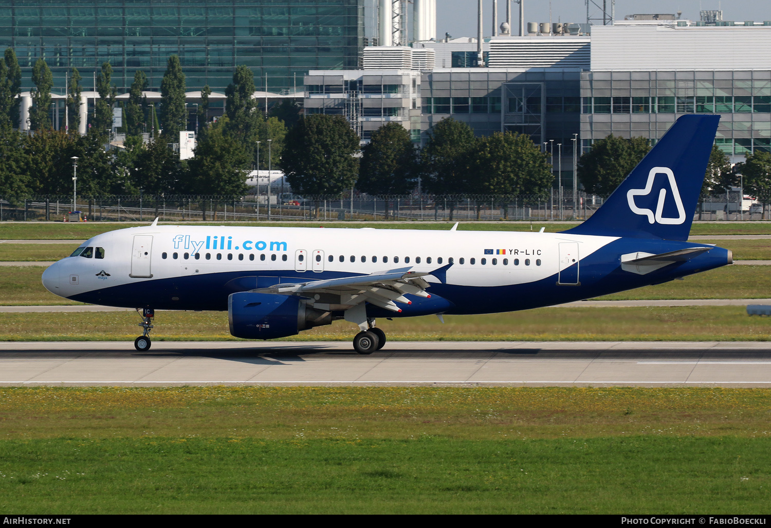 Aircraft Photo of YR-LIC | Airbus A319-112 | Fly Lili | AirHistory.net #714090