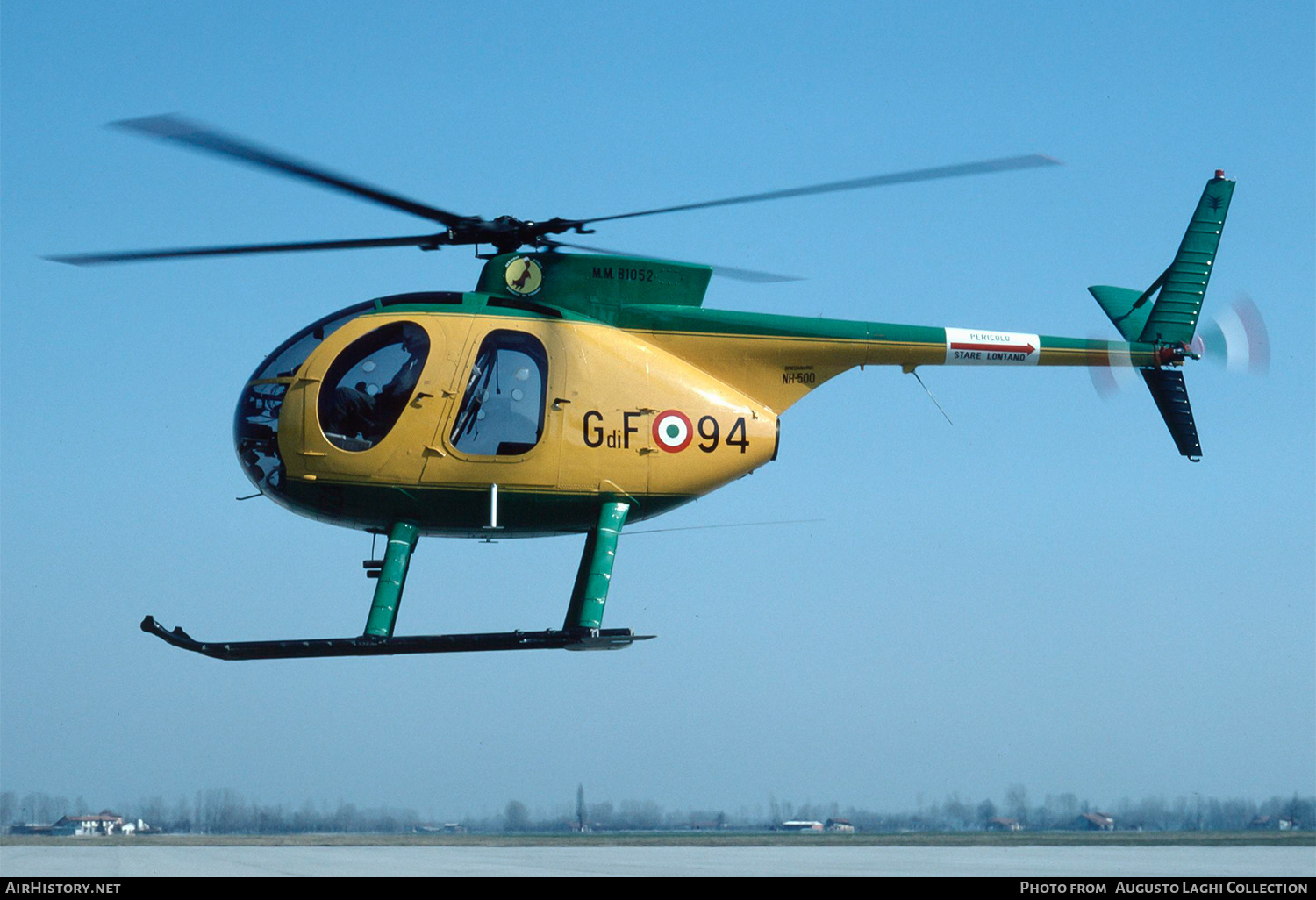 Aircraft Photo of MM81052 | Bredanardi-Hughes NH-500MC | Italy - Guardia di Finanza | AirHistory.net #714095