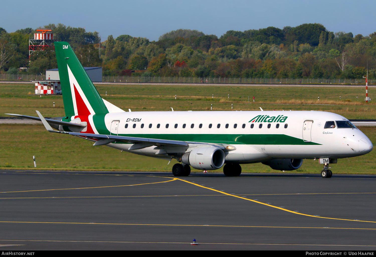 Aircraft Photo of EI-RDM | Embraer 175STD (ERJ-170-200STD) | Alitalia CityLiner | AirHistory.net #714096