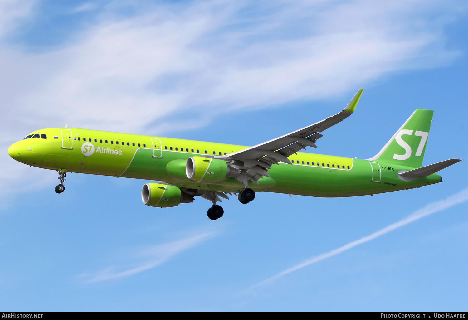 Aircraft Photo of VP-BPC | Airbus A321-211 | S7 Airlines | AirHistory.net #714102