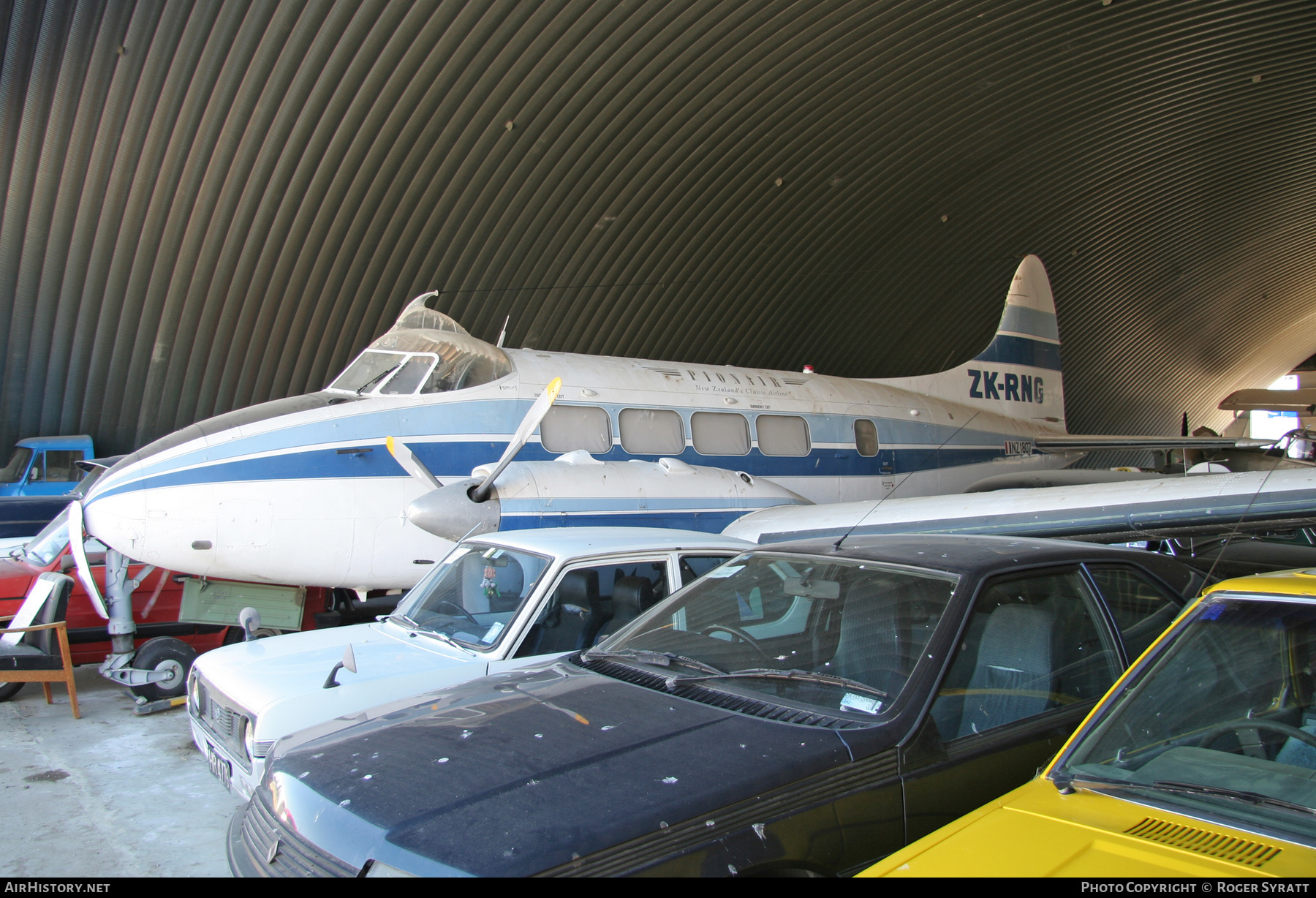 Aircraft Photo of ZK-RNG / NZ1807 | De Havilland D.H. 104 Dove 1B | Pionair | AirHistory.net #714107