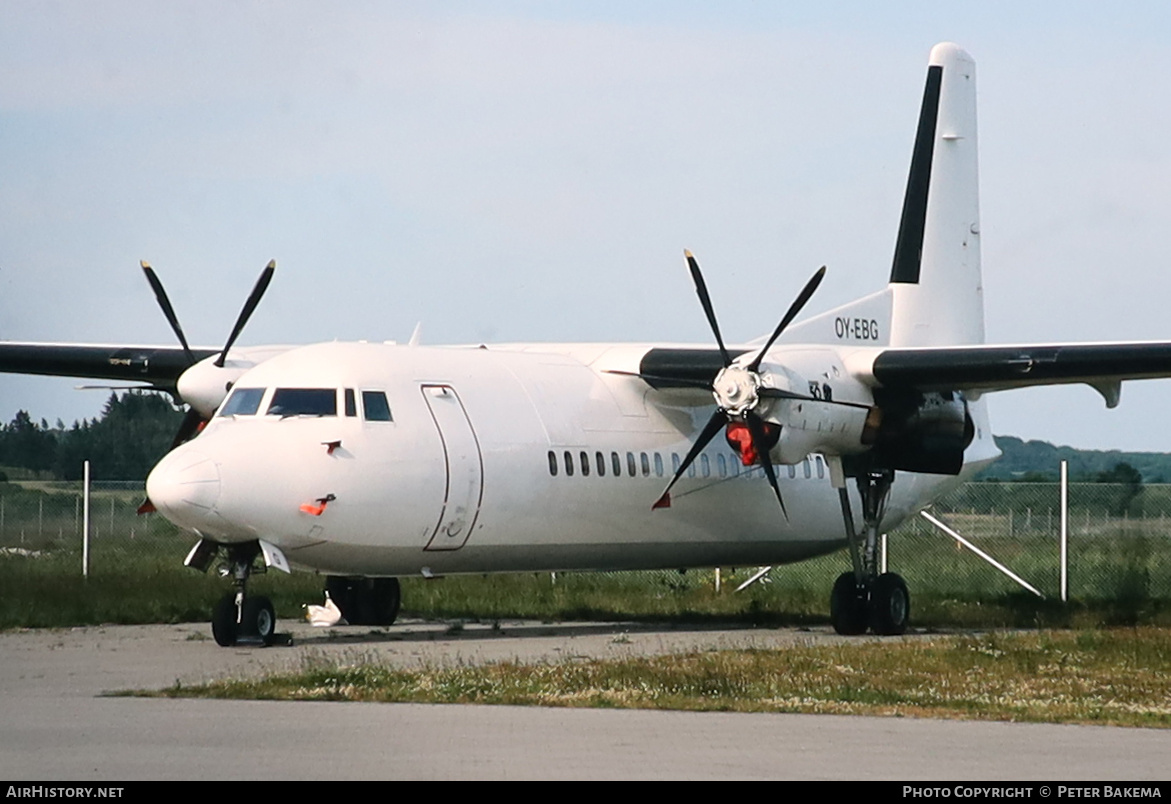 Aircraft Photo of OY-EBG | Fokker 50 | AirHistory.net #714116