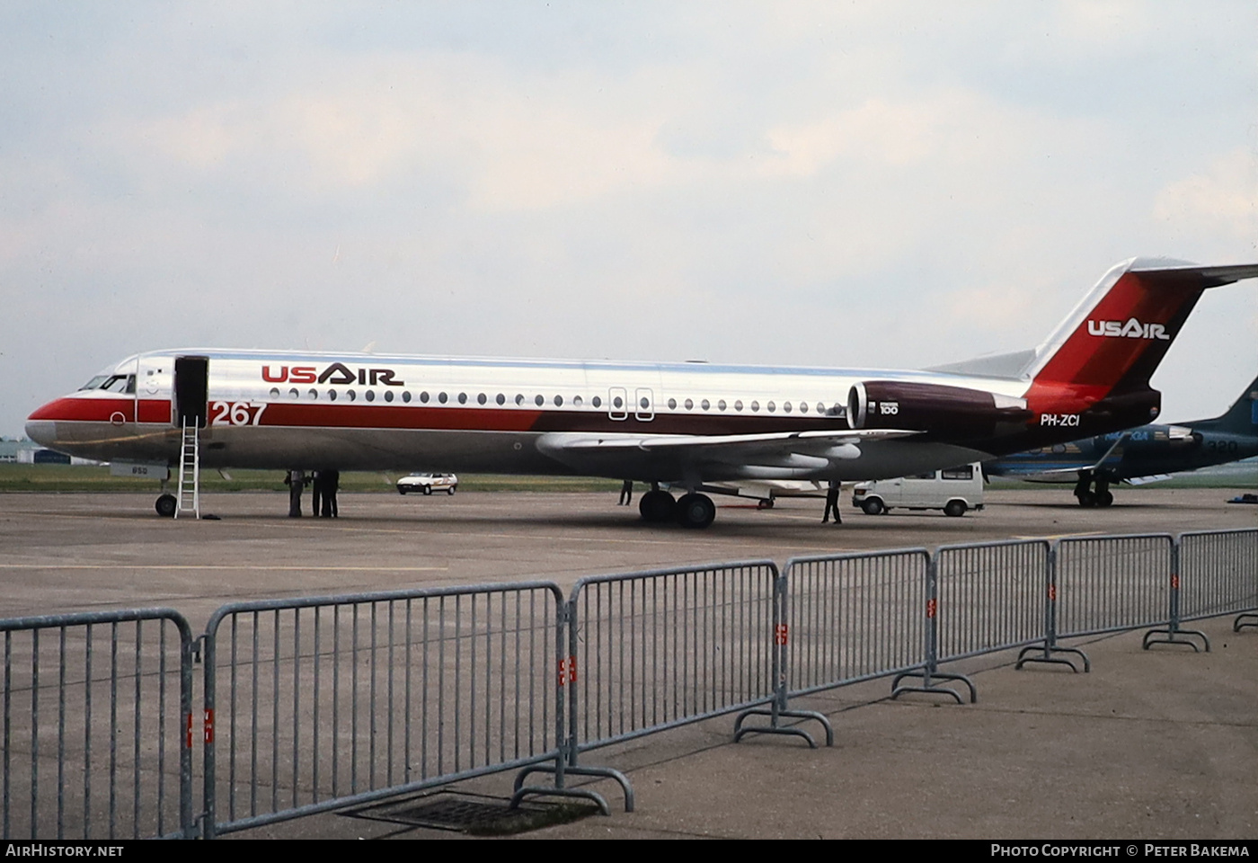Aircraft Photo of PH-ZCI | Fokker 100 (F28-0100) | USAir | AirHistory.net #714127