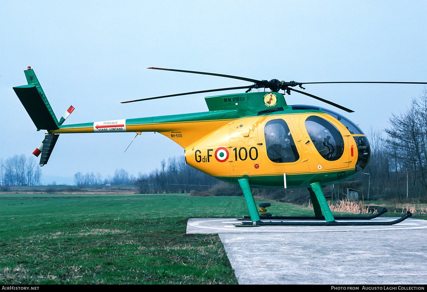 Aircraft Photo of MM81058 | Bredanardi-Hughes NH-500MC | Italy - Guardia di Finanza | AirHistory.net #714128