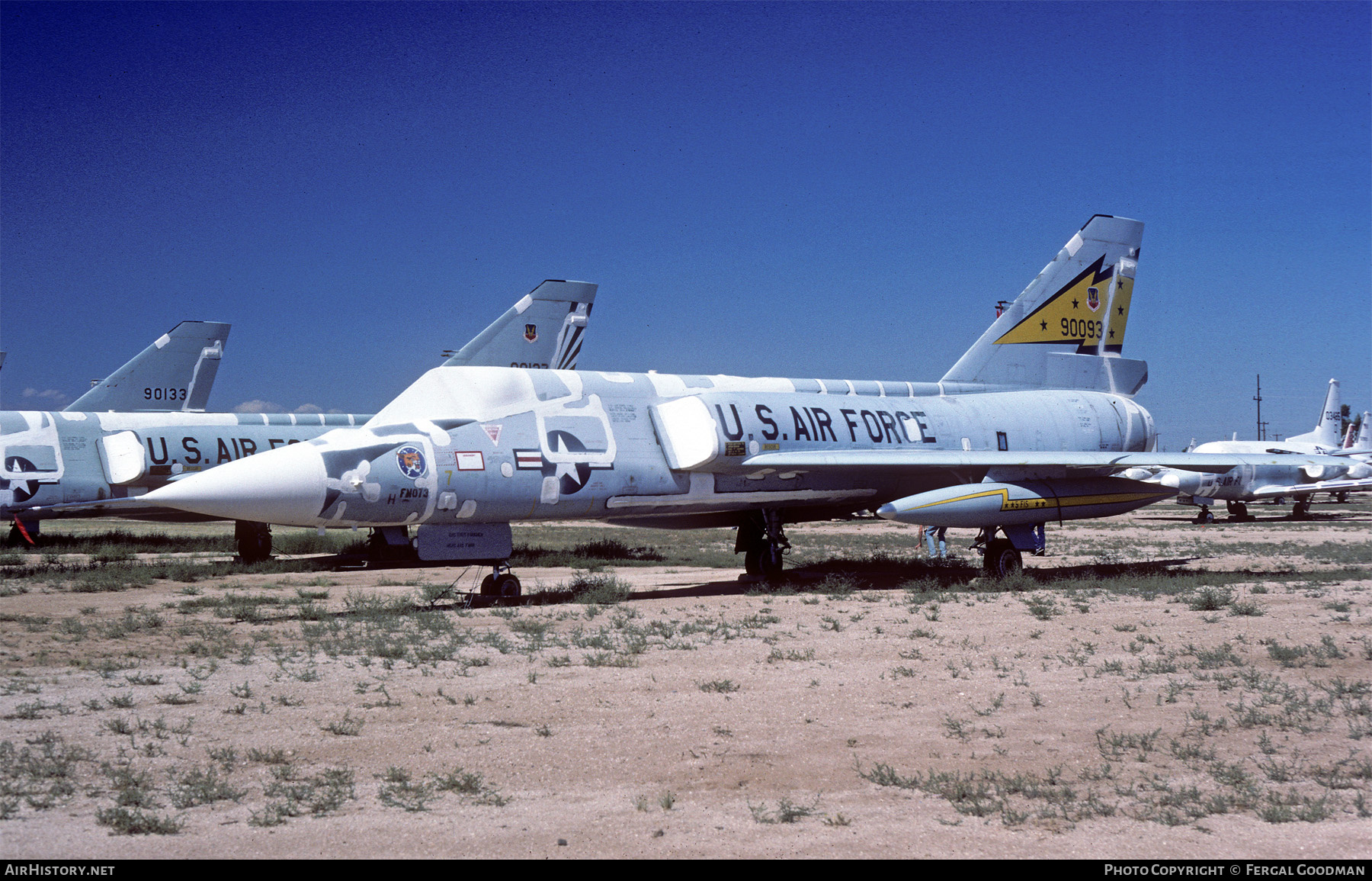 Aircraft Photo of 59-0093 / 90093 | Convair F-106A Delta Dart | USA - Air Force | AirHistory.net #714135