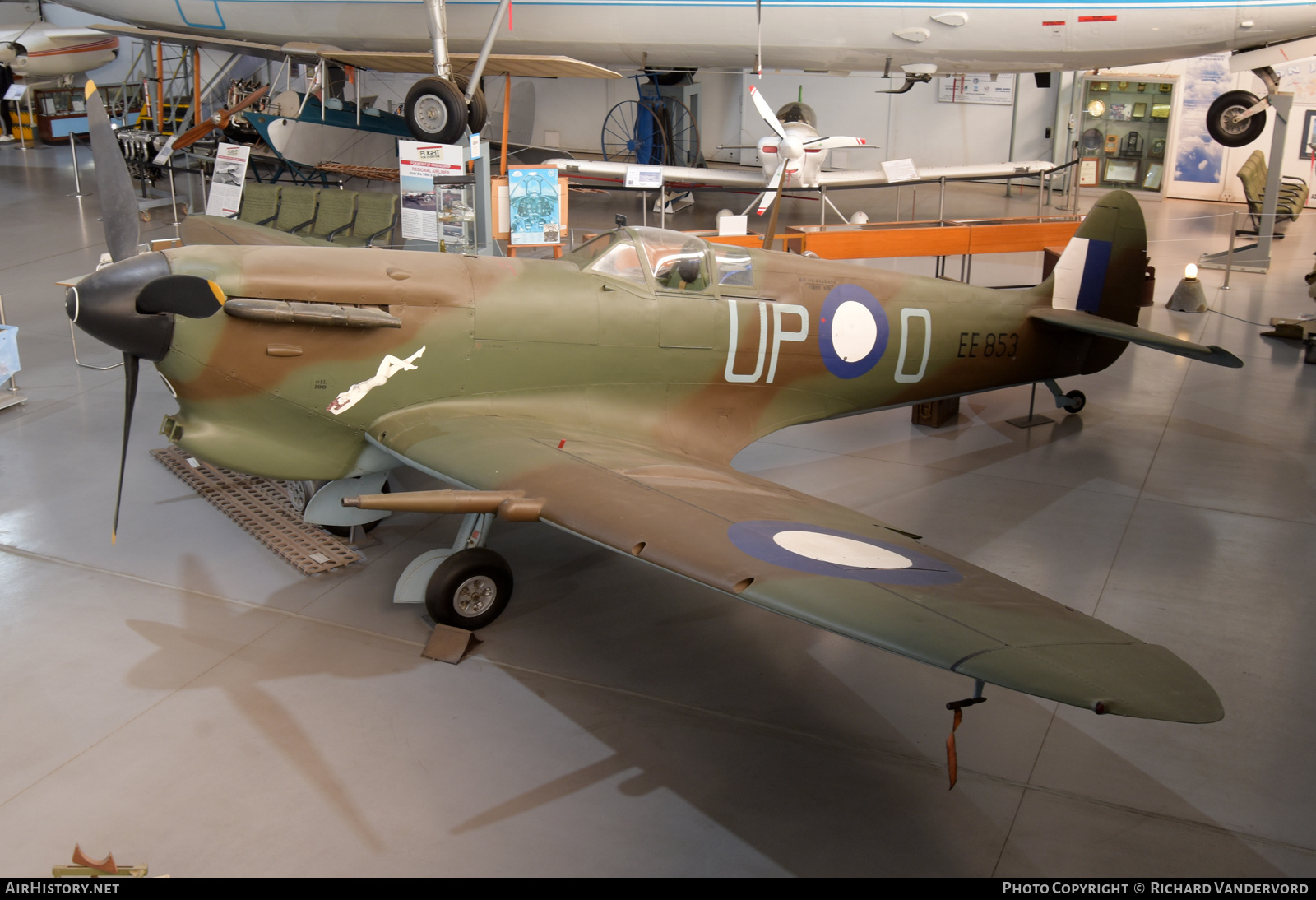 Aircraft Photo of EE853 | Supermarine 349 Spitfire F5C | Australia - Air Force | AirHistory.net #714141