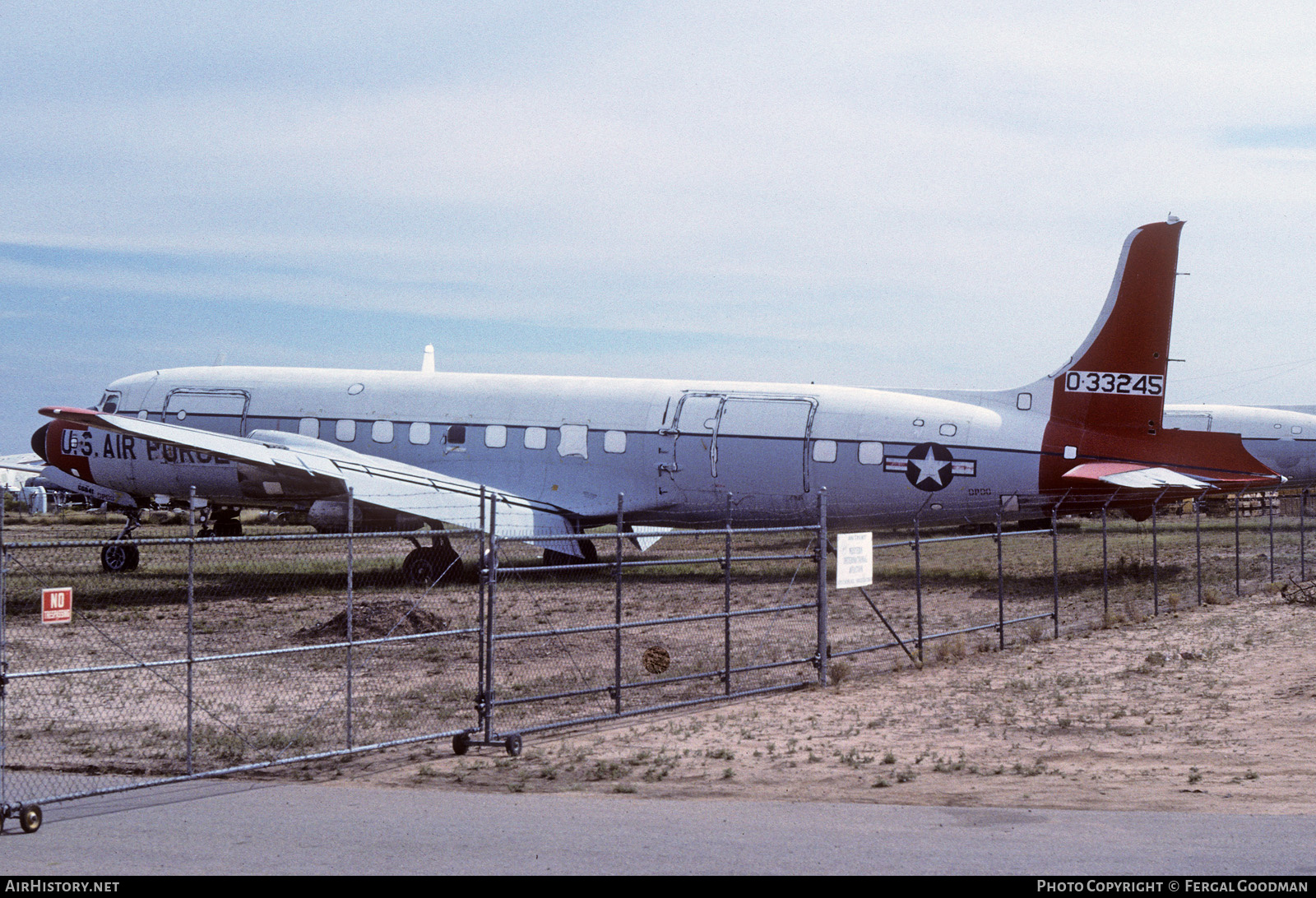 Aircraft Photo of 53-3245 / 0-33245 | Douglas EC-118A Liftmaster | USA - Air Force | AirHistory.net #714150