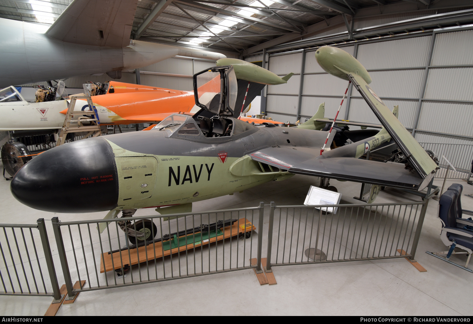 Aircraft Photo of WZ931 | De Havilland D.H. 112 Sea Venom FAW53 | Australia - Navy | AirHistory.net #714163