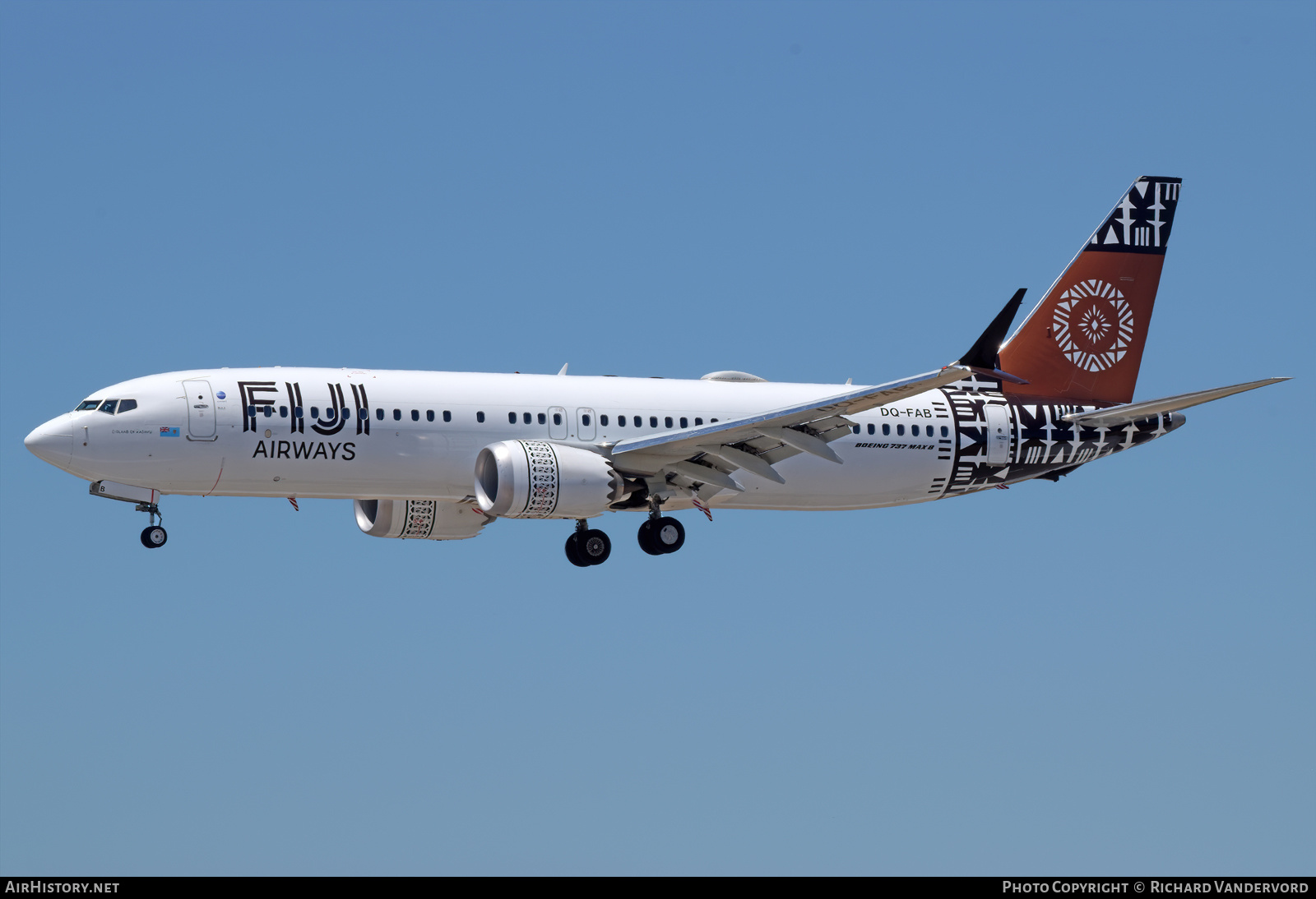 Aircraft Photo of DQ-FAB | Boeing 737-8 Max 8 | Fiji Airways | AirHistory.net #714167