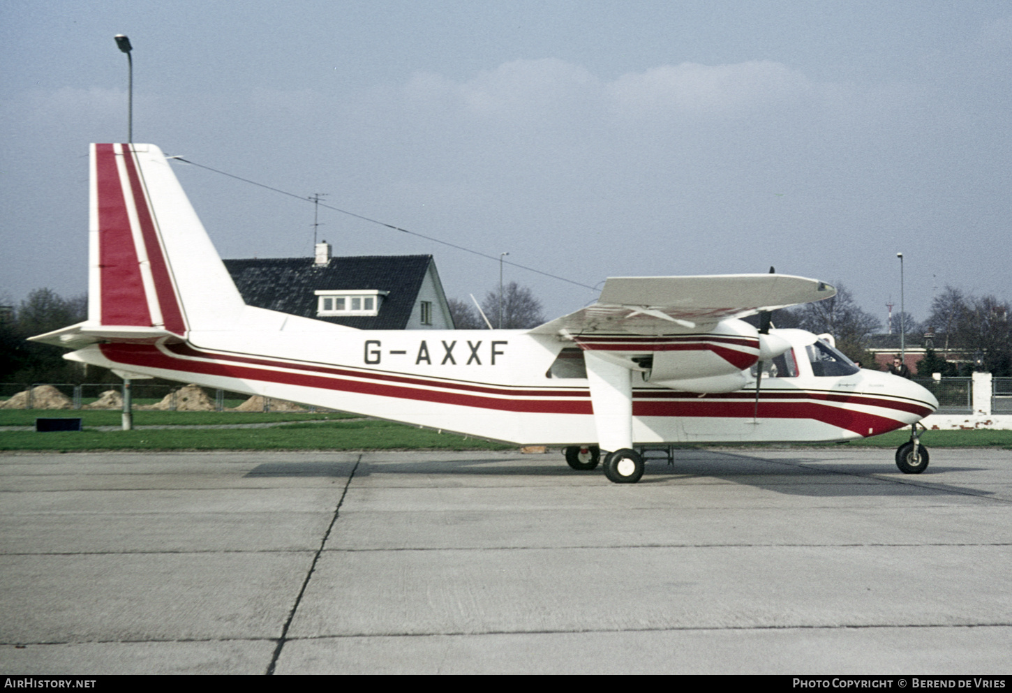 Aircraft Photo of G-AXXF | Britten-Norman BN-2A Islander | AirHistory.net #714192