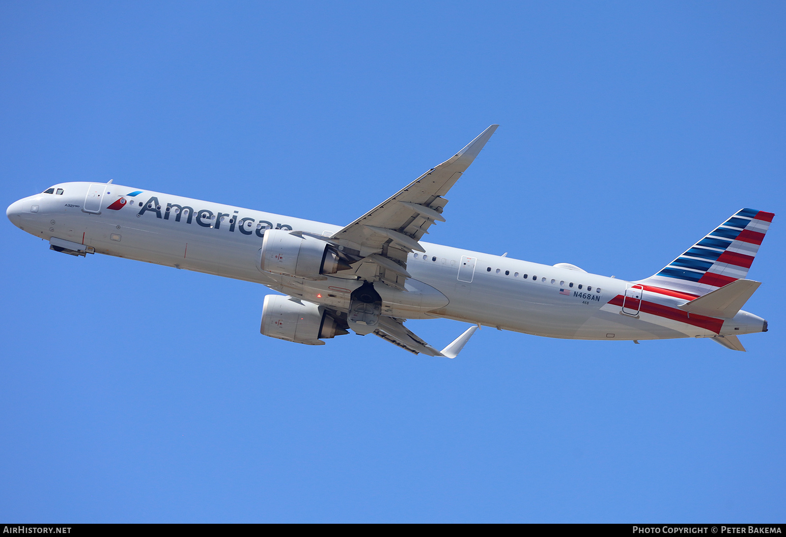 Aircraft Photo of N468AN | Airbus A321-253NX | American Airlines | AirHistory.net #714195
