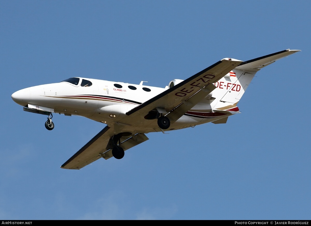 Aircraft Photo of OE-FZD | Cessna 510 Citation Mustang | GlobeAir | AirHistory.net #714200