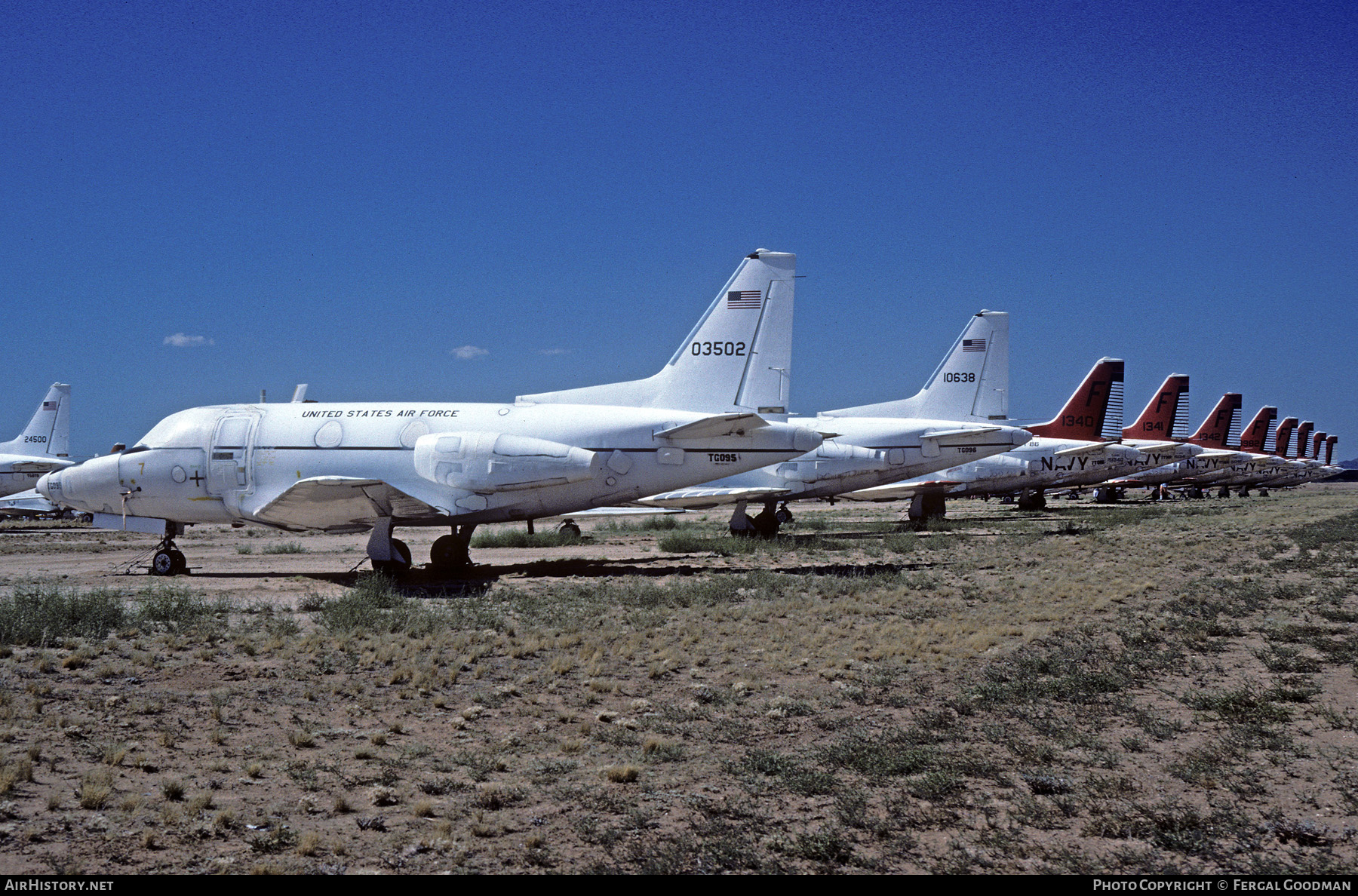 Aircraft Photo of 60-3502 / 03502 | North American CT-39A | USA - Air Force | AirHistory.net #714218