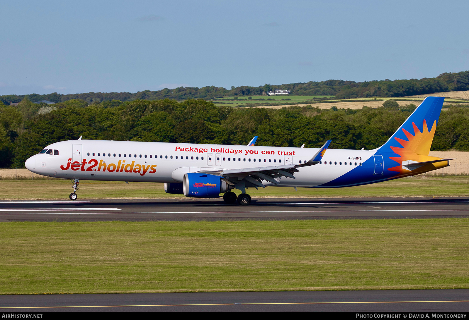 Aircraft Photo of G-SUNB | Airbus A321-251NX | Jet2 Holidays | AirHistory.net #714229