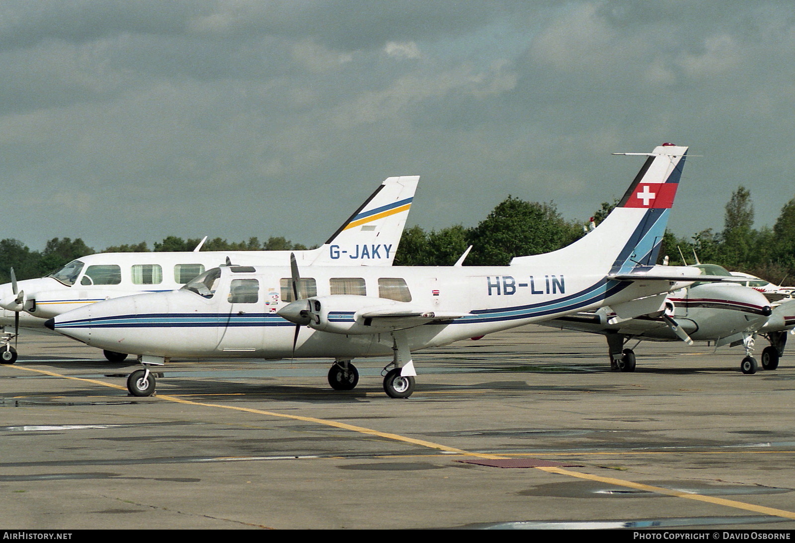 Aircraft Photo of HB-LIN | Piper Aerostar 601P | AirHistory.net #714269
