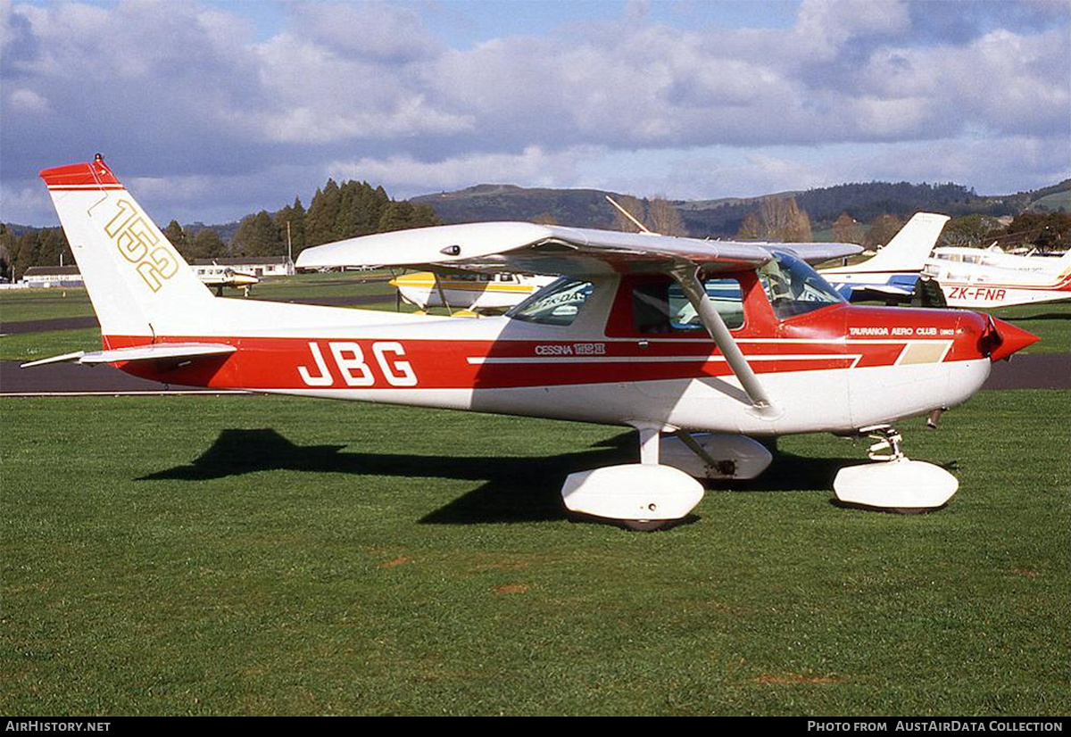 Aircraft Photo of ZK-JBG / JBG | Cessna 152 | Tauranga Aerial Charter | AirHistory.net #714280