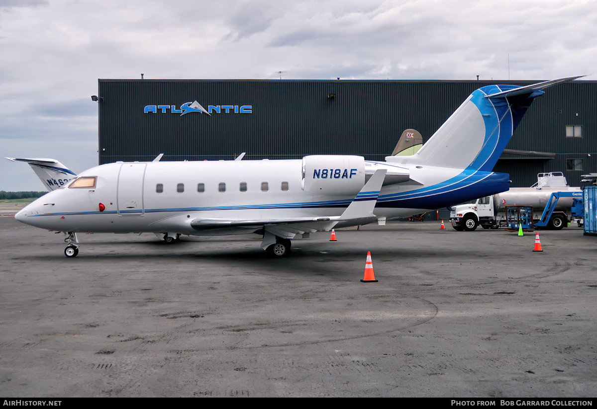 Aircraft Photo of N818AF | Bombardier Challenger 650 (CL-600-2B16) | AirHistory.net #714284