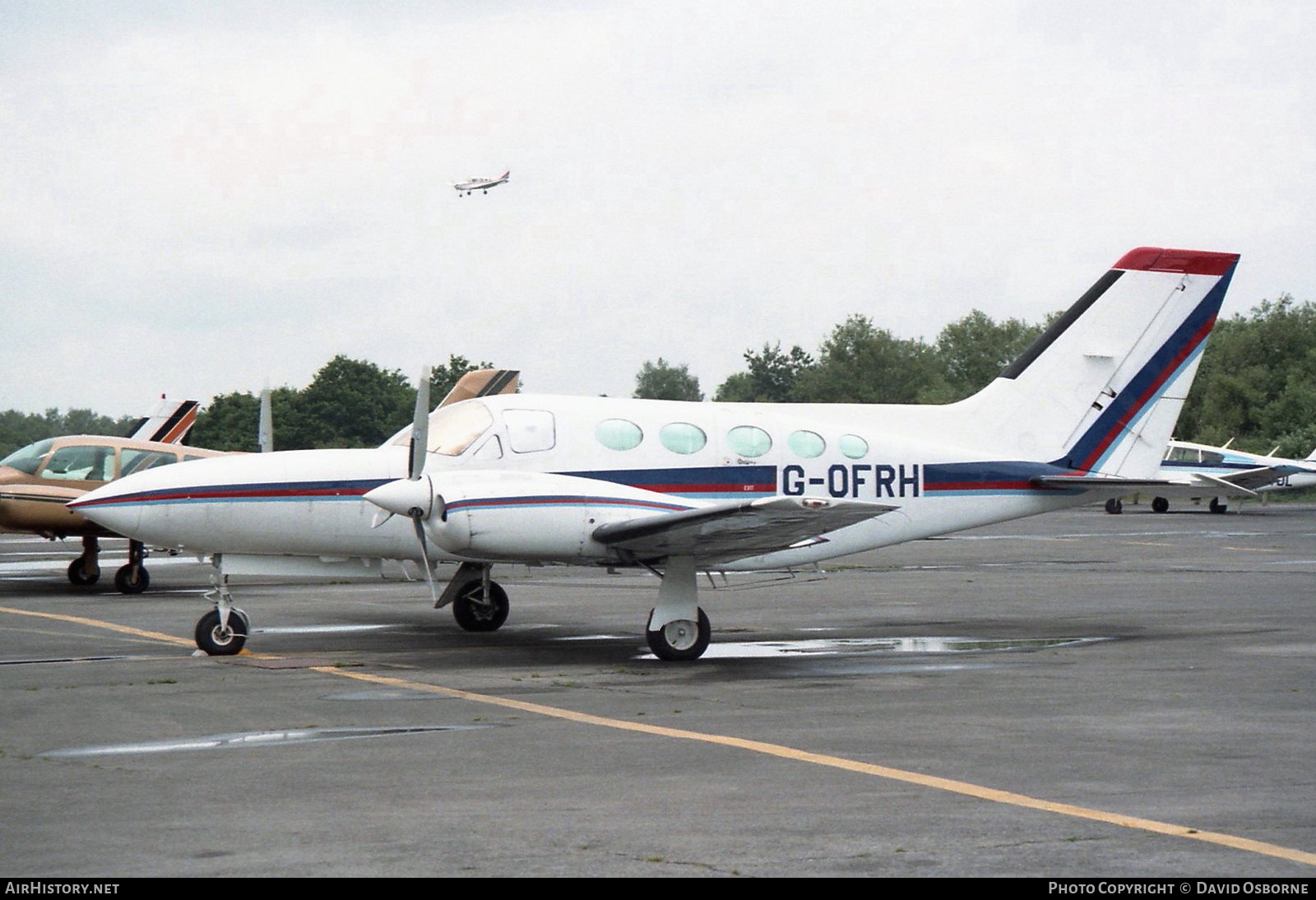 Aircraft Photo of G-OFRH | Cessna 421C Golden Eagle | AirHistory.net #714310
