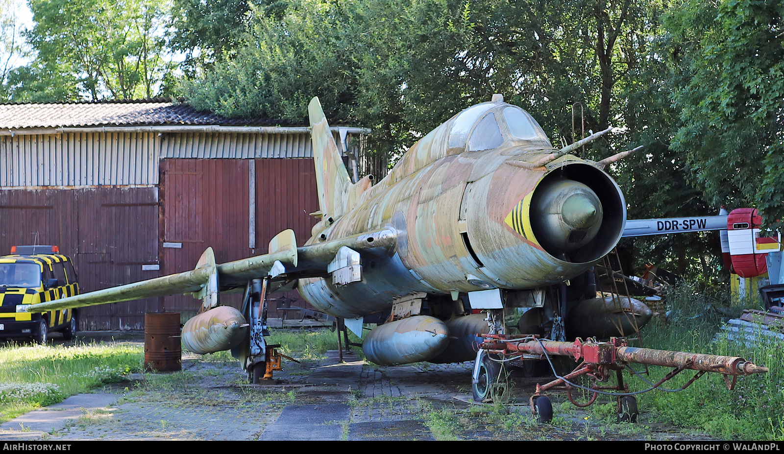 Aircraft Photo of 362 | Sukhoi Su-22M4 | East Germany - Air Force | AirHistory.net #714324