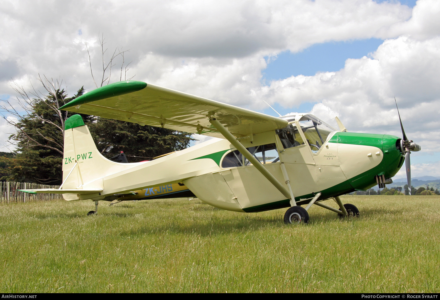 Aircraft Photo of ZK-PWZ | Edgar Percival EP-9 Prospector | AirHistory.net #714346