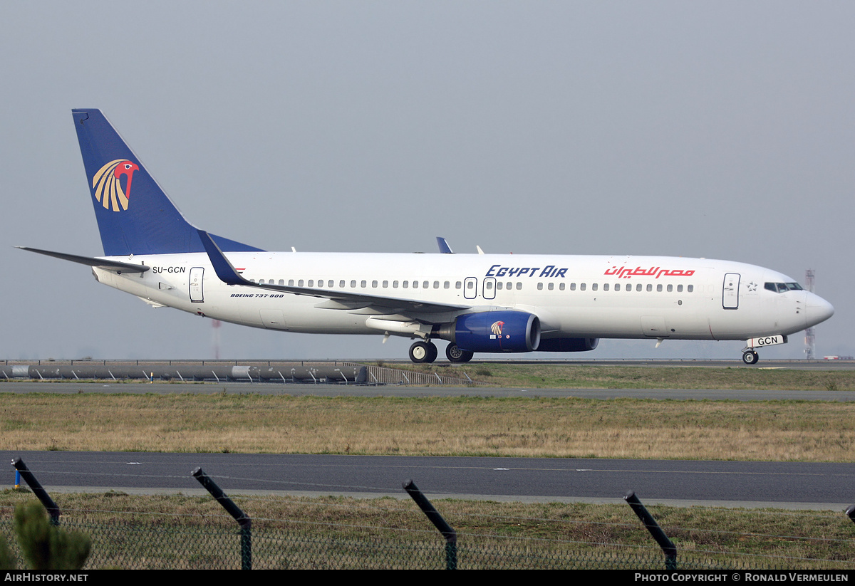 Aircraft Photo of SU-GCN | Boeing 737-866 | EgyptAir | AirHistory.net #714352