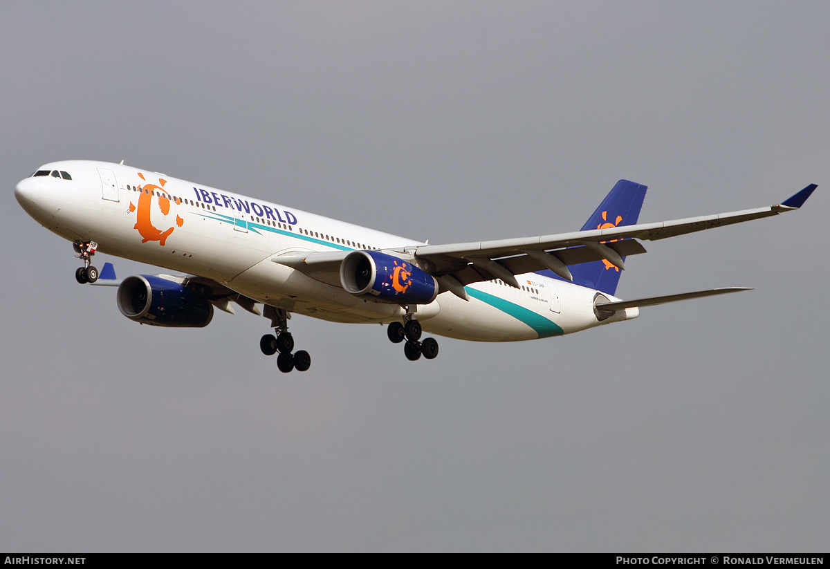 Aircraft Photo of EC-JHP | Airbus A330-343E | Iberworld Airlines | AirHistory.net #714358