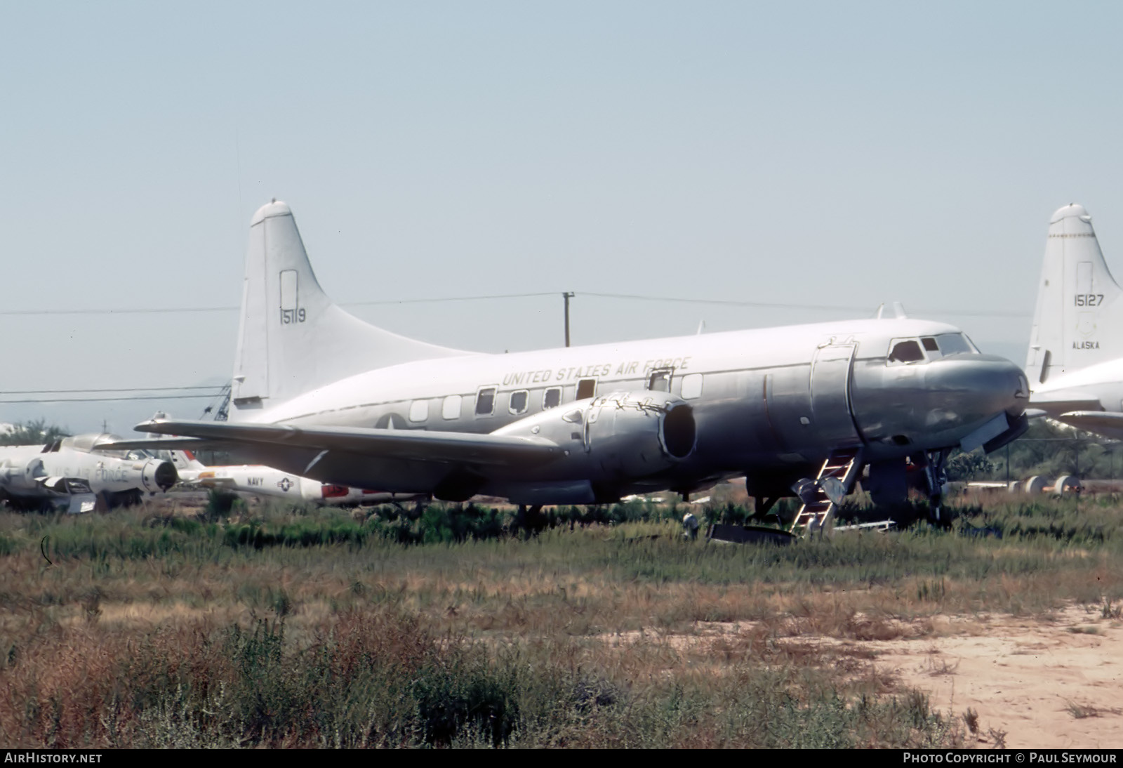 Aircraft Photo of 51-5119 / 15119 | Convair VC-131A | USA - Air Force | AirHistory.net #714374