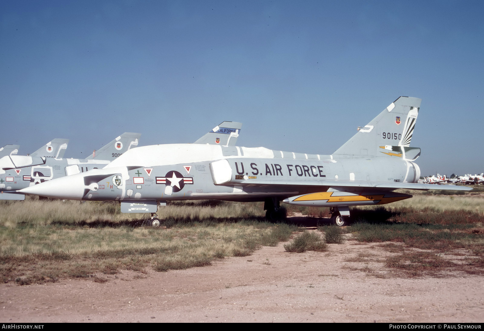 Aircraft Photo of 59-0150 / 90150 | Convair F-106B Delta Dart | USA - Air Force | AirHistory.net #714377