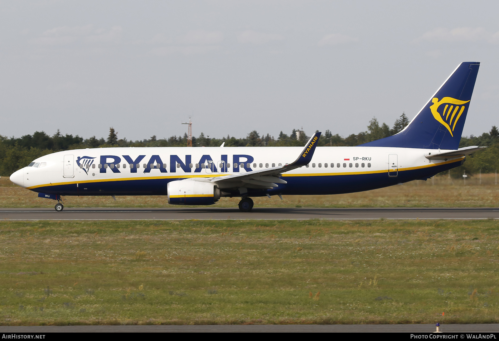 Aircraft Photo of SP-RKU | Boeing 737-8AS | Ryanair | AirHistory.net #714430