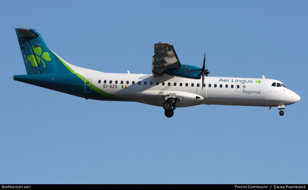 Aircraft Photo of EI-GZV | ATR ATR-72-600 (ATR-72-212A) | Aer Lingus Regional | AirHistory.net #714434